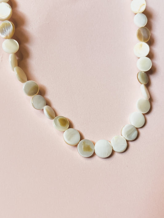 SHELL BEADED NECKLACE