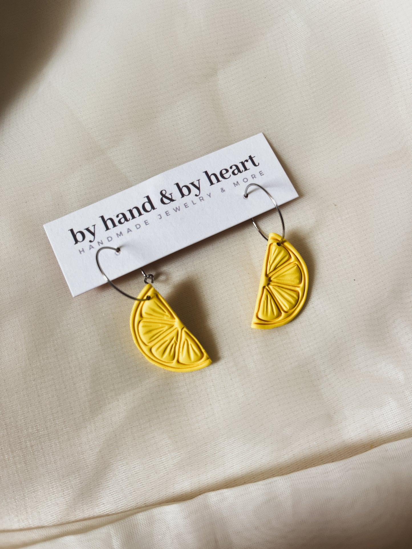 LEMON SLICE HOOPS