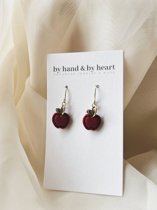 SINGLE RED APPLE DANGLES