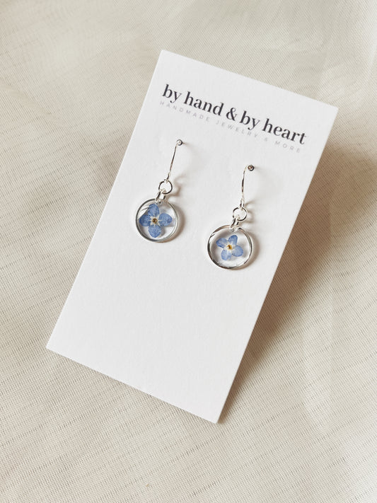 FORGET ME NOT DANGLES in Silver
