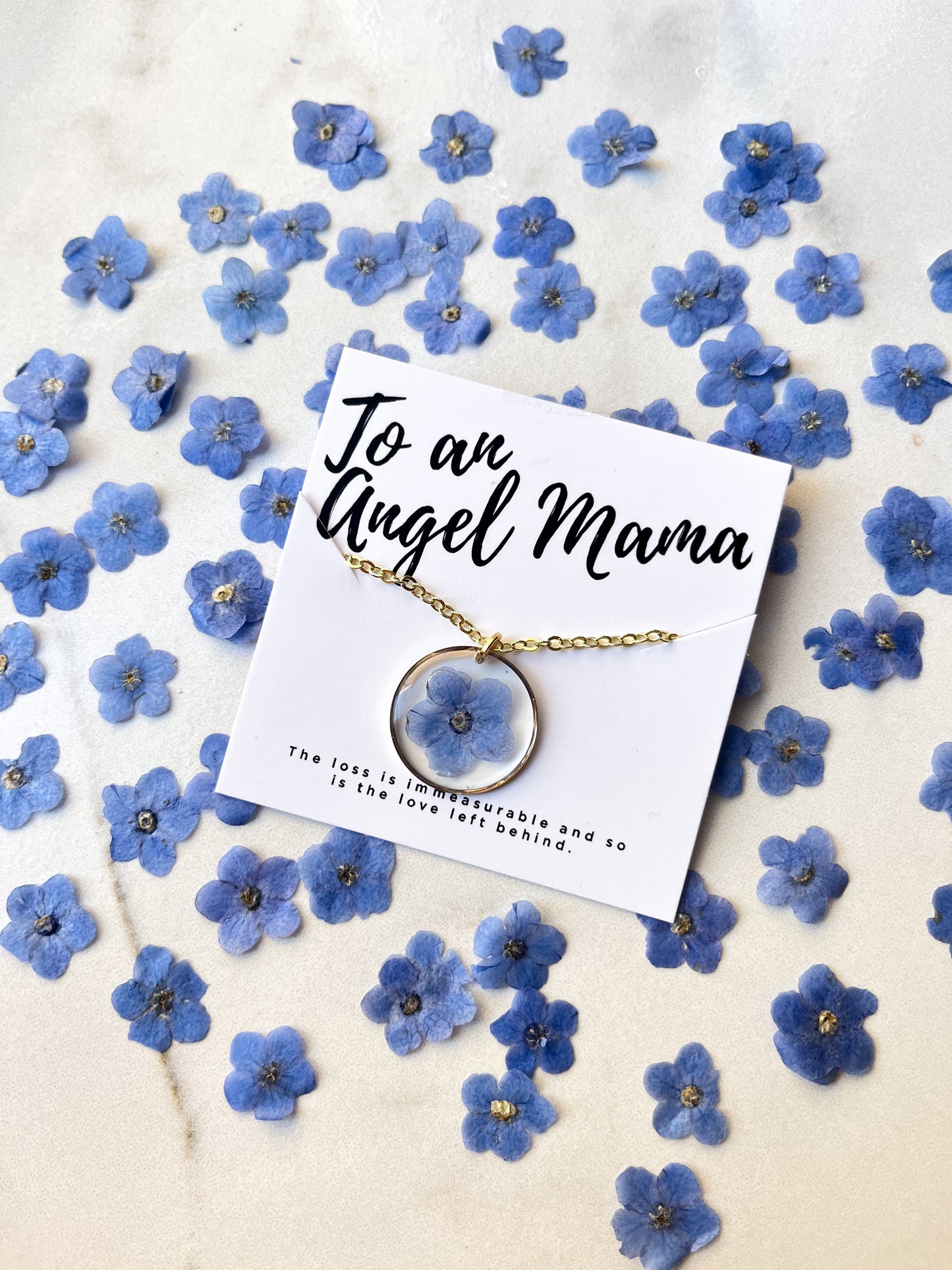 Forget Me Not Necklace