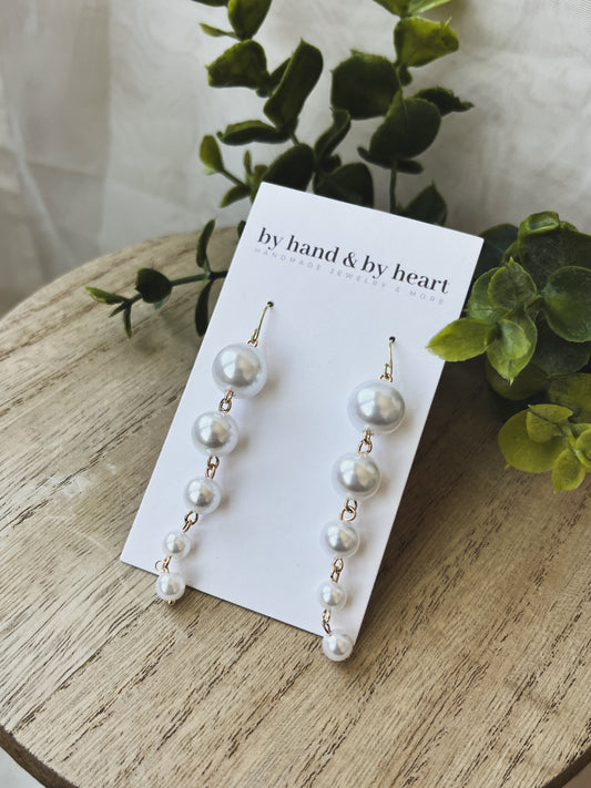 PEARL WATERFALL DANGLE