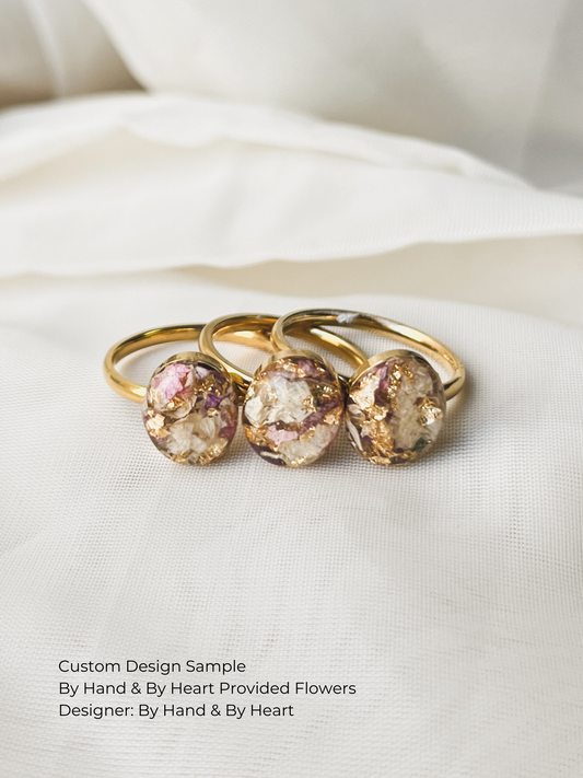 GOLD CUSTOM KEEPSAKE RING