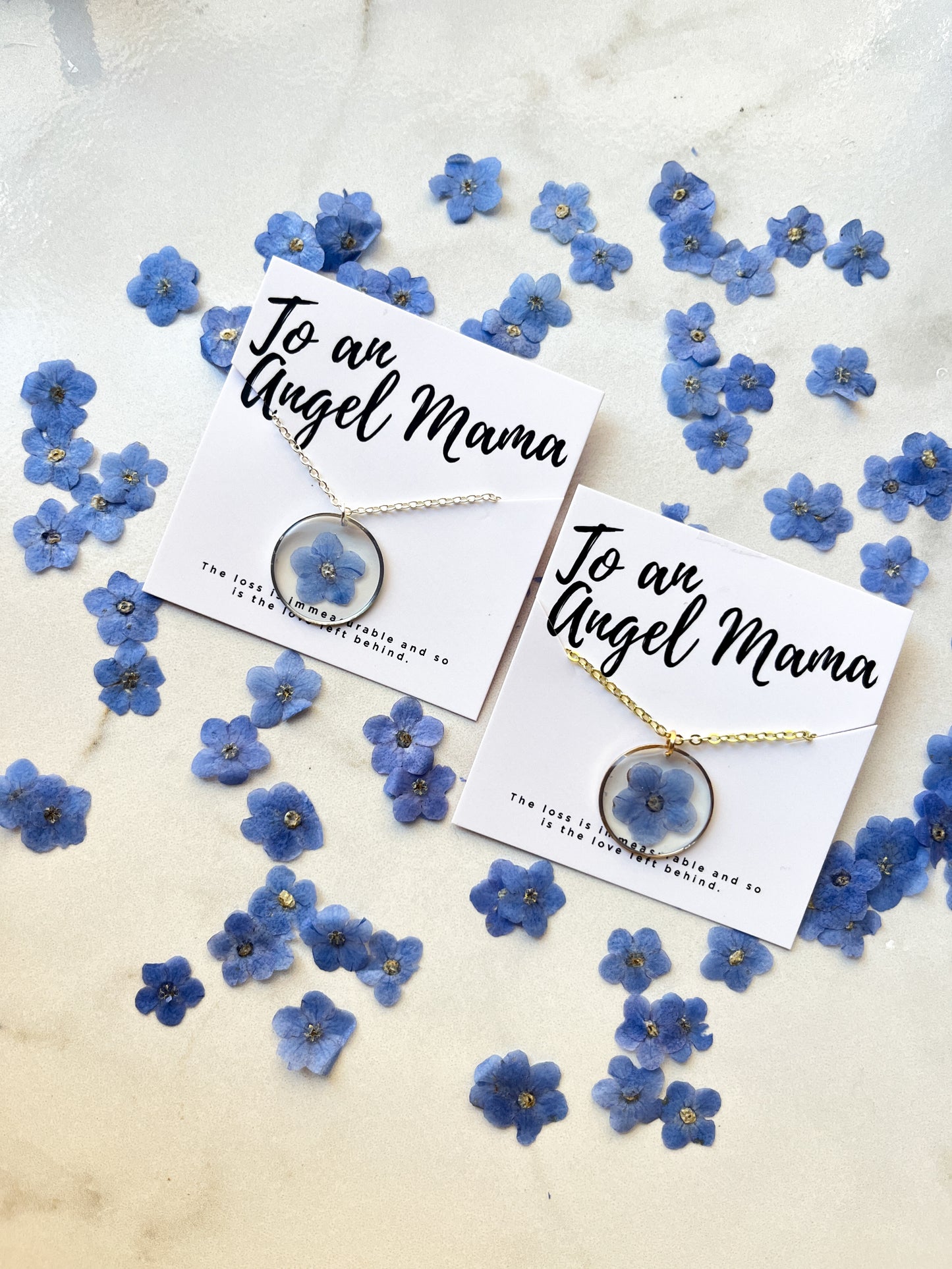 Forget Me Not Necklace